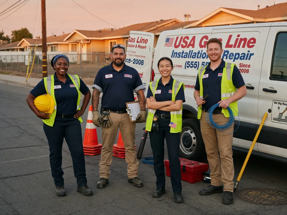 Gas Line Installation company in Jarreau, LA